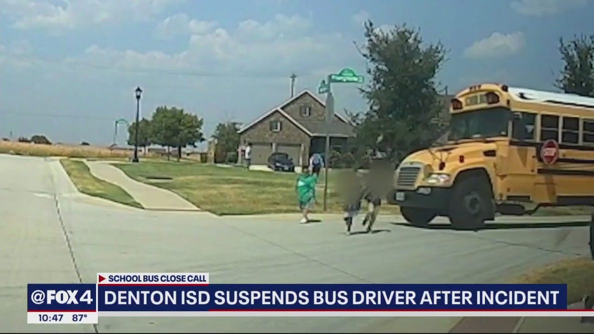 Denton ISD suspends bus driver after incident